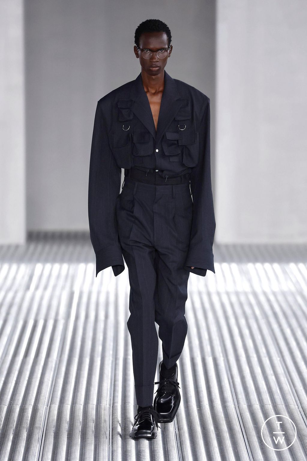 Fashion Week Milan Spring/Summer 2024 look 37 from the Prada collection menswear