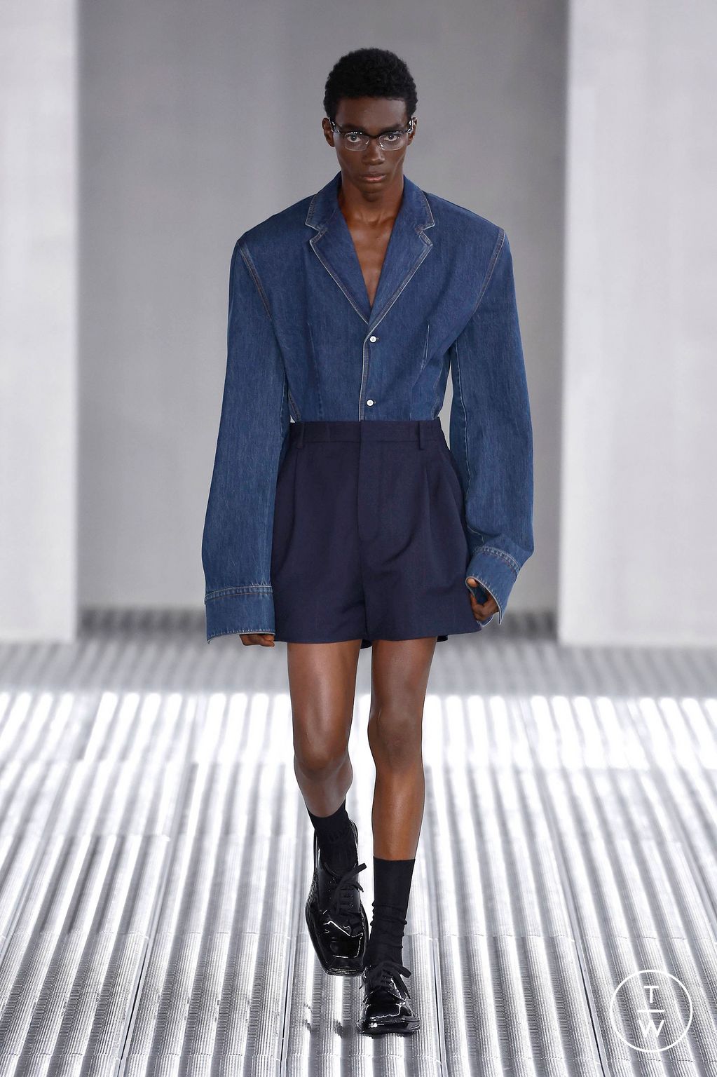 Fashion Week Milan Spring/Summer 2024 look 40 from the Prada collection 男装
