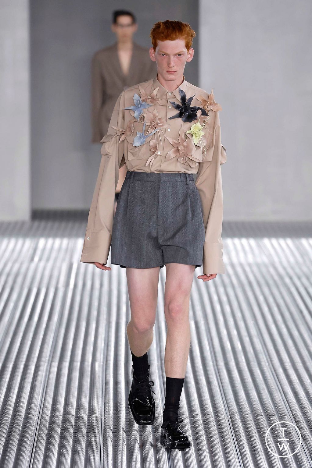 Fashion Week Milan Spring/Summer 2024 look 42 de la collection Prada menswear