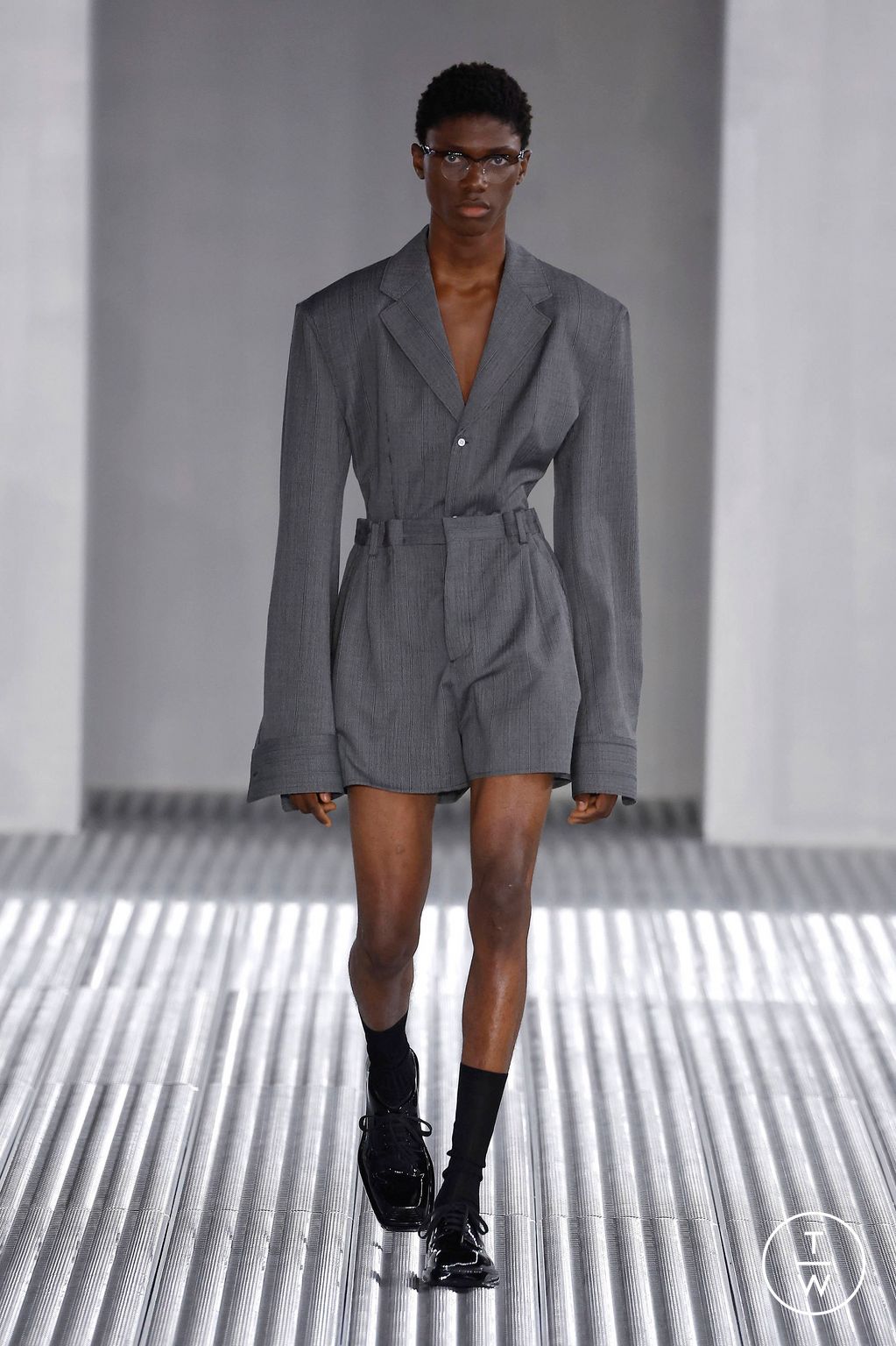 Fashion Week Milan Spring/Summer 2024 look 45 from the Prada collection menswear