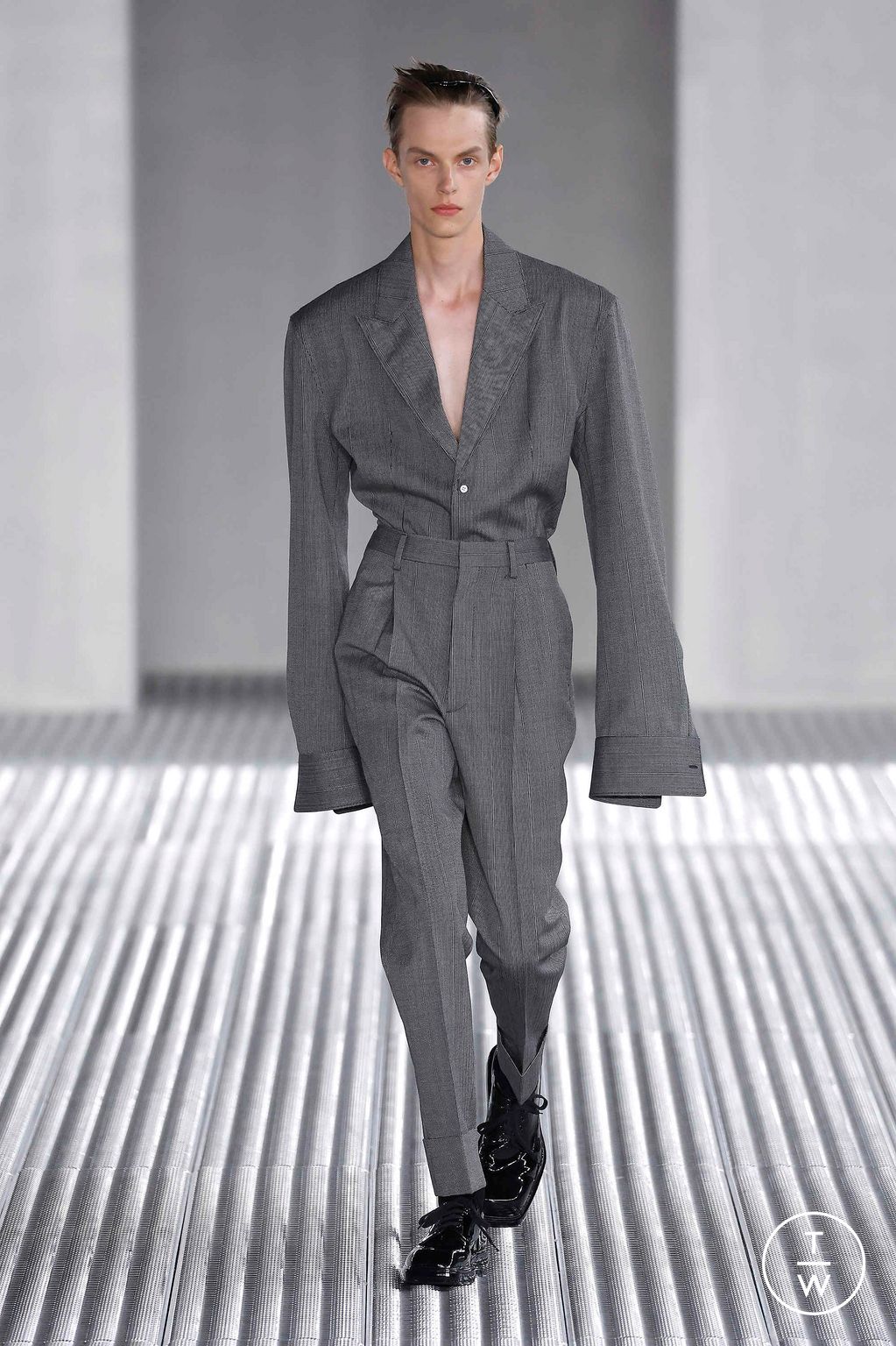 Fashion Week Milan Spring/Summer 2024 look 46 from the Prada collection menswear
