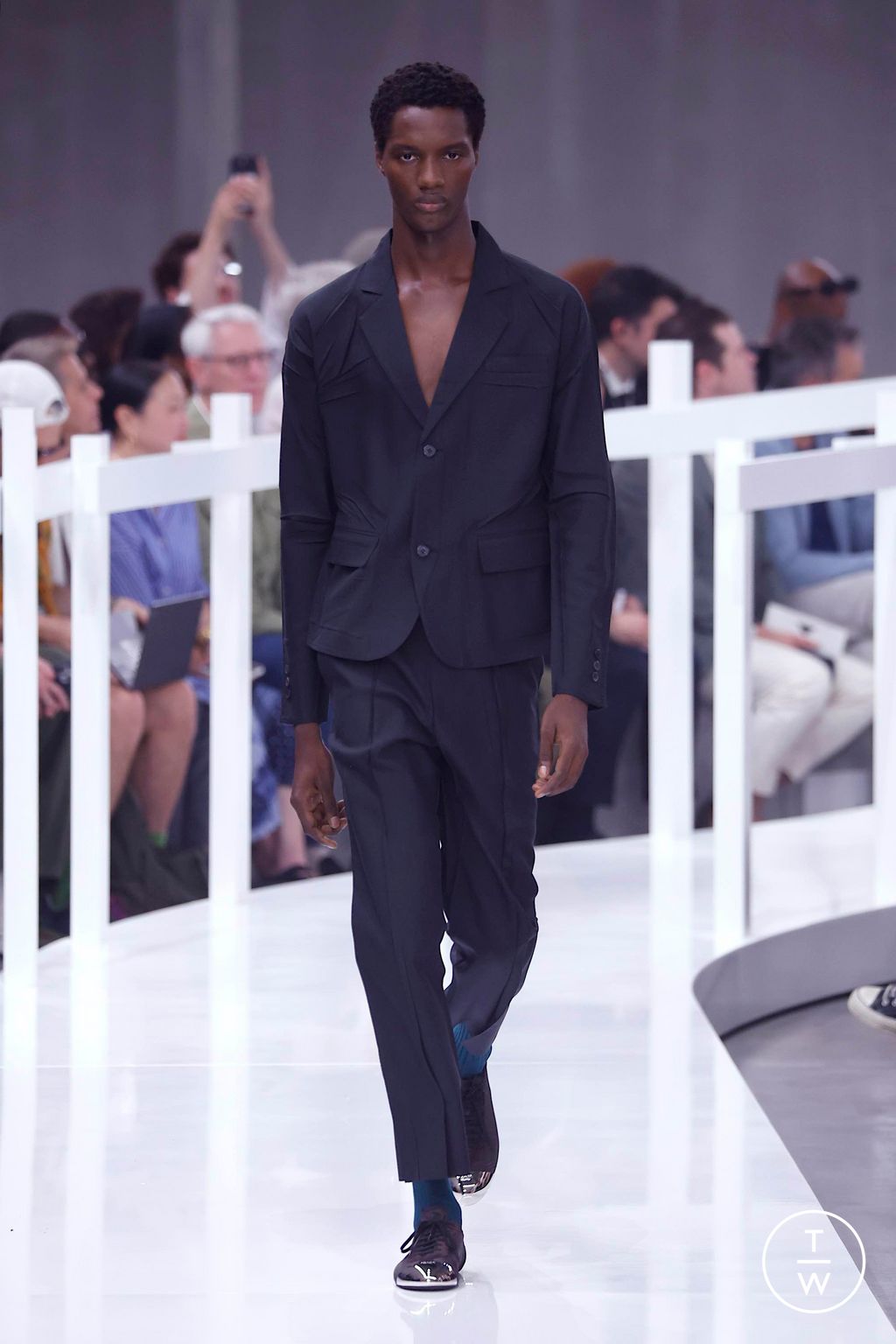 Fashion Week Milan Spring/Summer 2025 look 42 from the Prada collection menswear