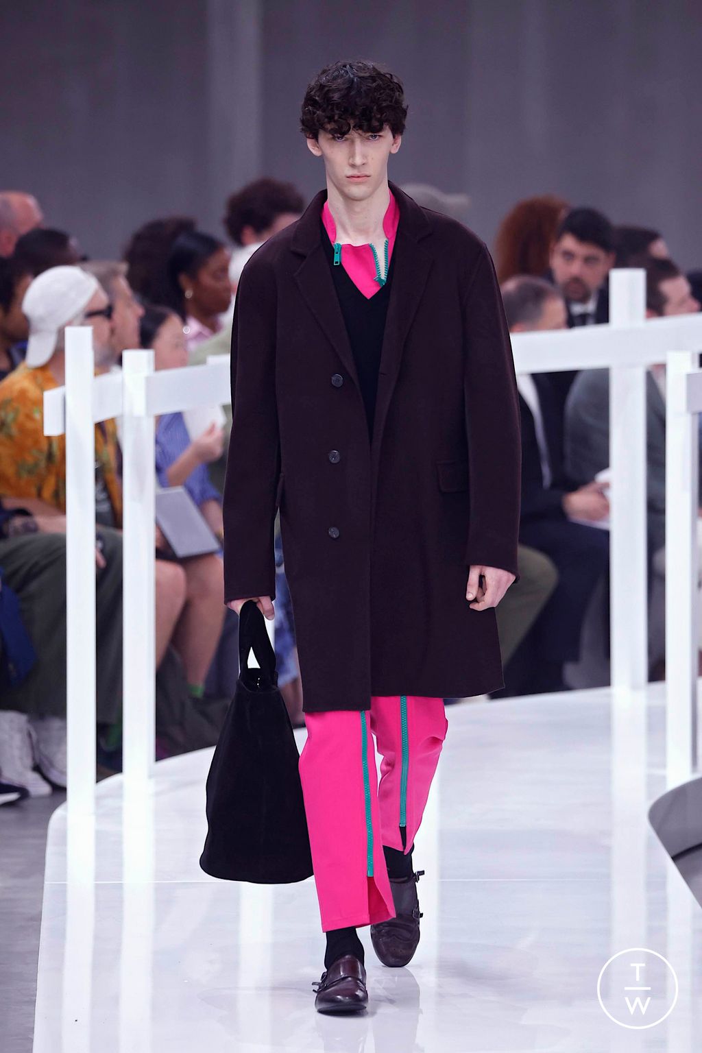 Fashion Week Milan Spring-Summer 2025 look 49 from the Prada collection menswear