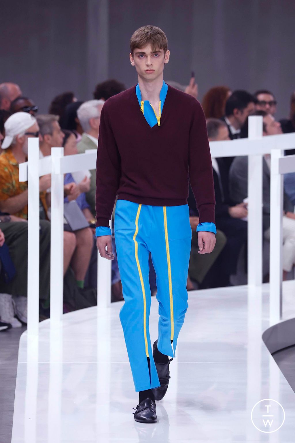 Fashion Week Milan Spring-Summer 2025 look 51 from the Prada collection menswear