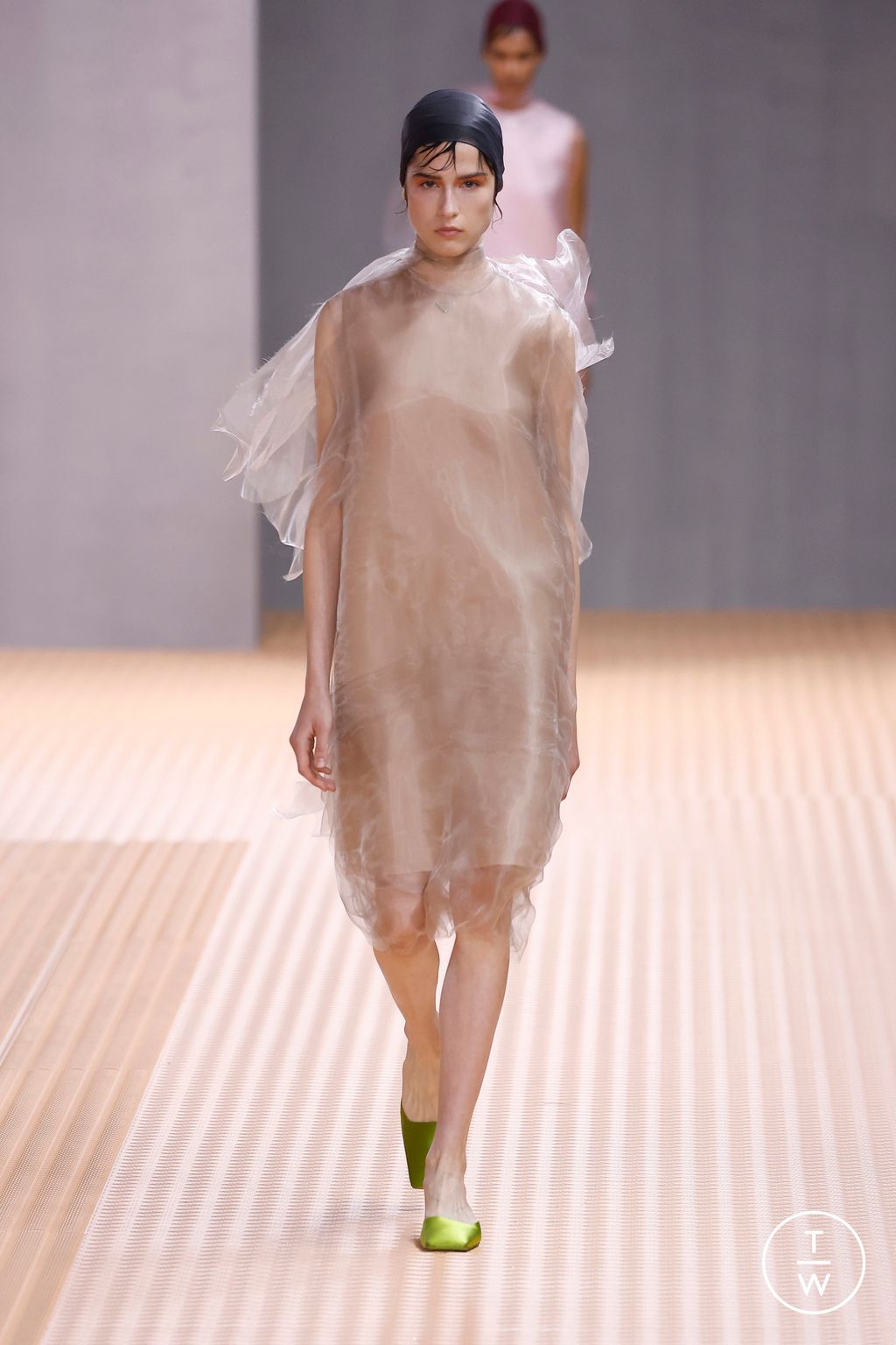 Fashion Week Milan Spring/Summer 2024 look 2 from the Prada collection womenswear