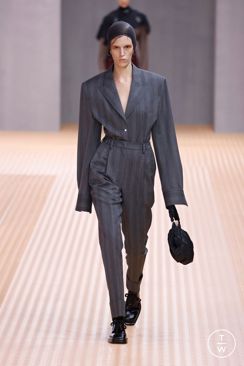 Fashion Week Milan Spring/Summer 2024 look 7 from the Prada collection womenswear