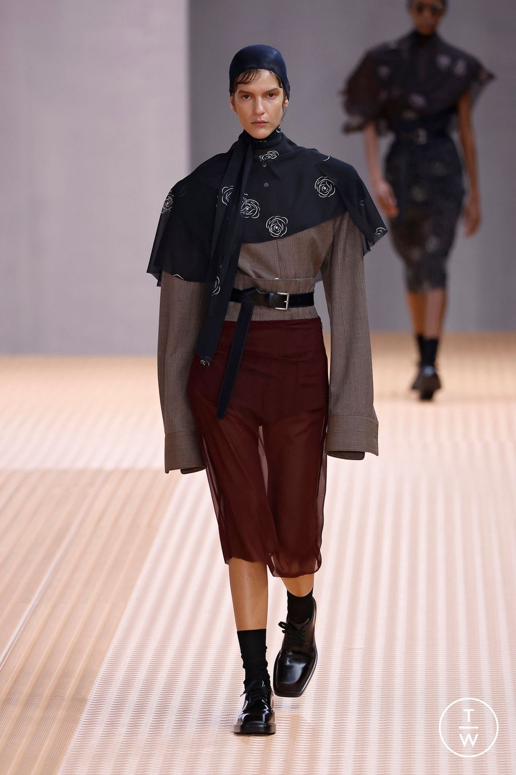 Fashion Week Milan Spring/Summer 2024 look 8 from the Prada collection womenswear