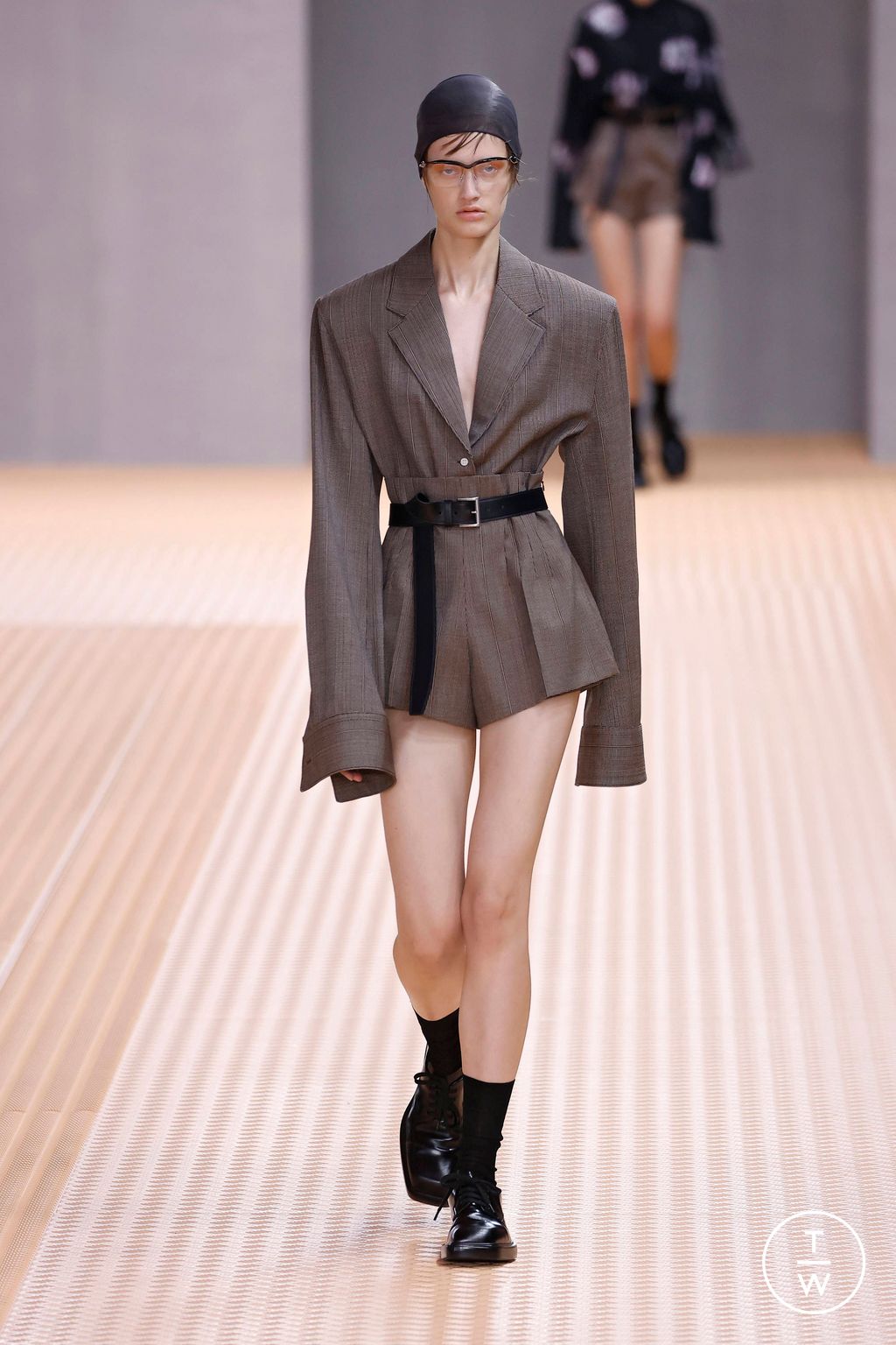 Fashion Week Milan Spring/Summer 2024 look 10 from the Prada collection 女装