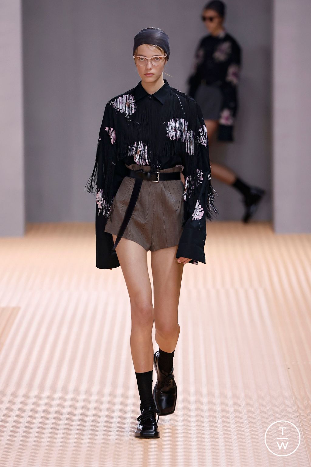 Fashion Week Milan Spring/Summer 2024 look 11 from the Prada collection womenswear