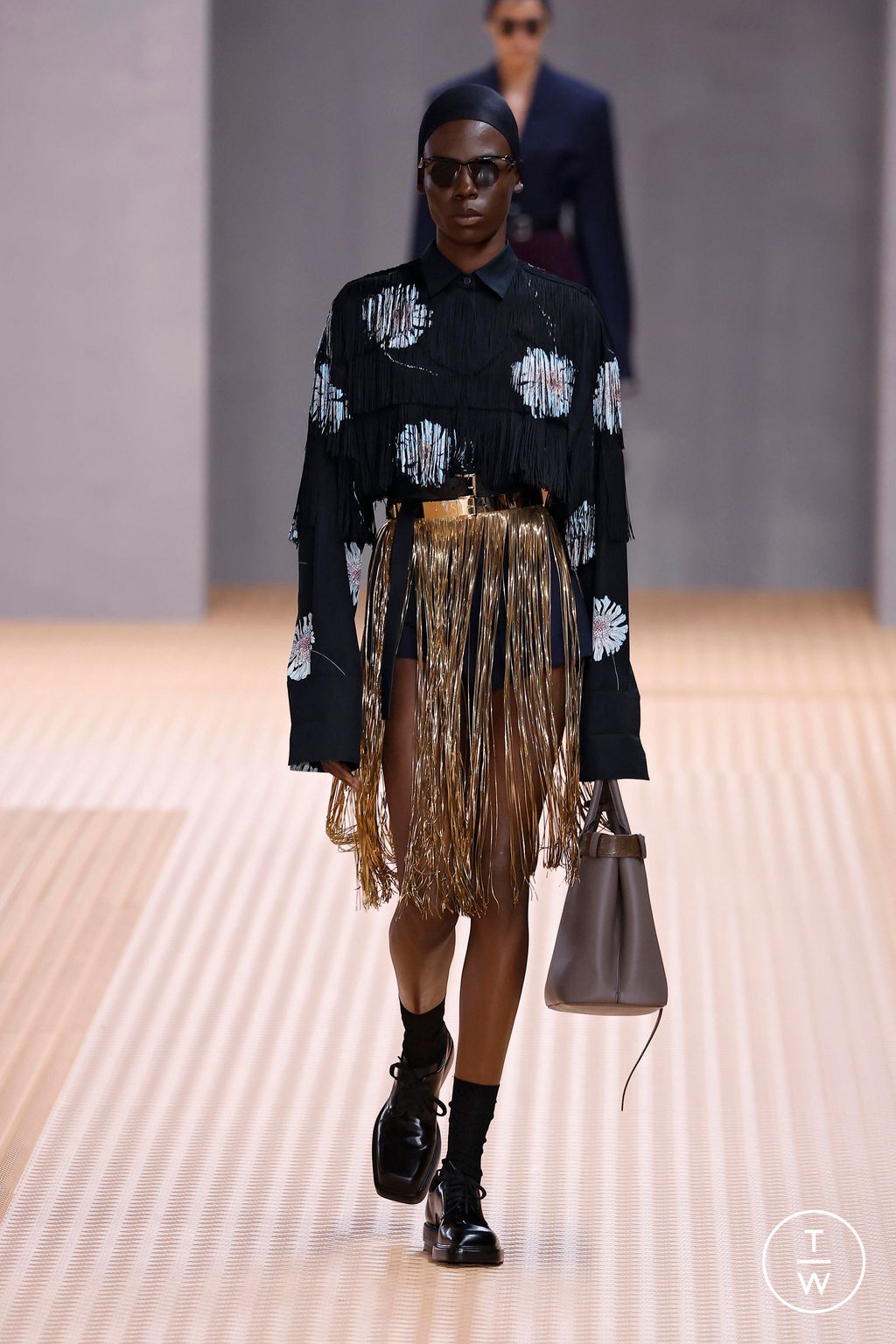 Fashion Week Milan Spring/Summer 2024 look 18 de la collection Prada womenswear