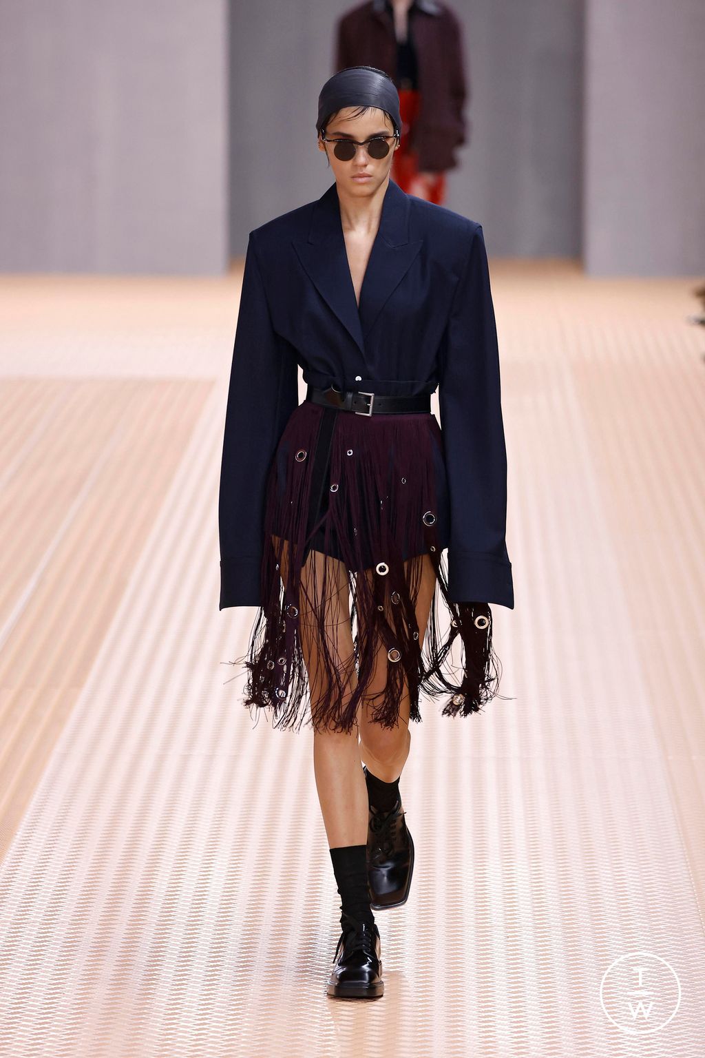 Fashion Week Milan Spring/Summer 2024 look 19 from the Prada collection womenswear