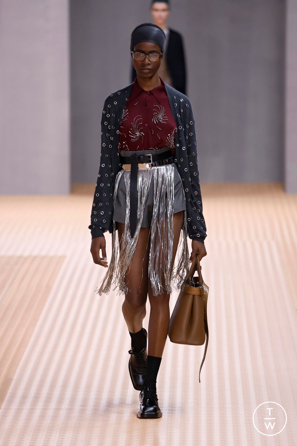 Fashion Week Milan Spring/Summer 2024 look 23 from the Prada collection womenswear