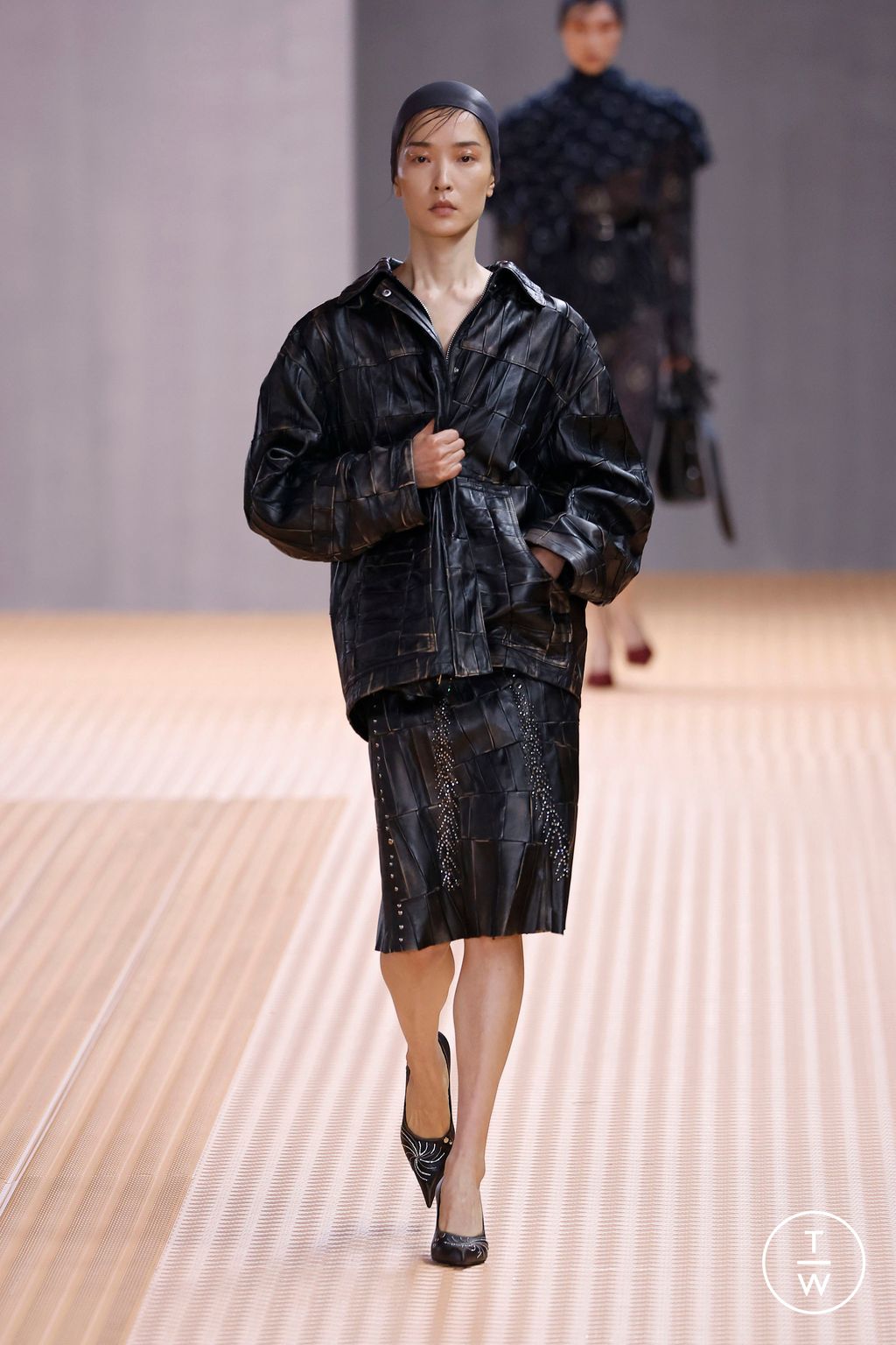 Fashion Week Milan Spring/Summer 2024 look 32 from the Prada collection womenswear