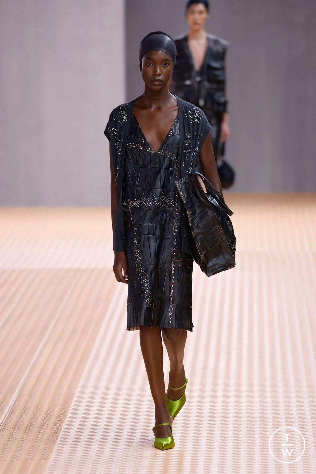 Fashion Week Milan Spring/Summer 2024 look 35 from the Prada collection womenswear