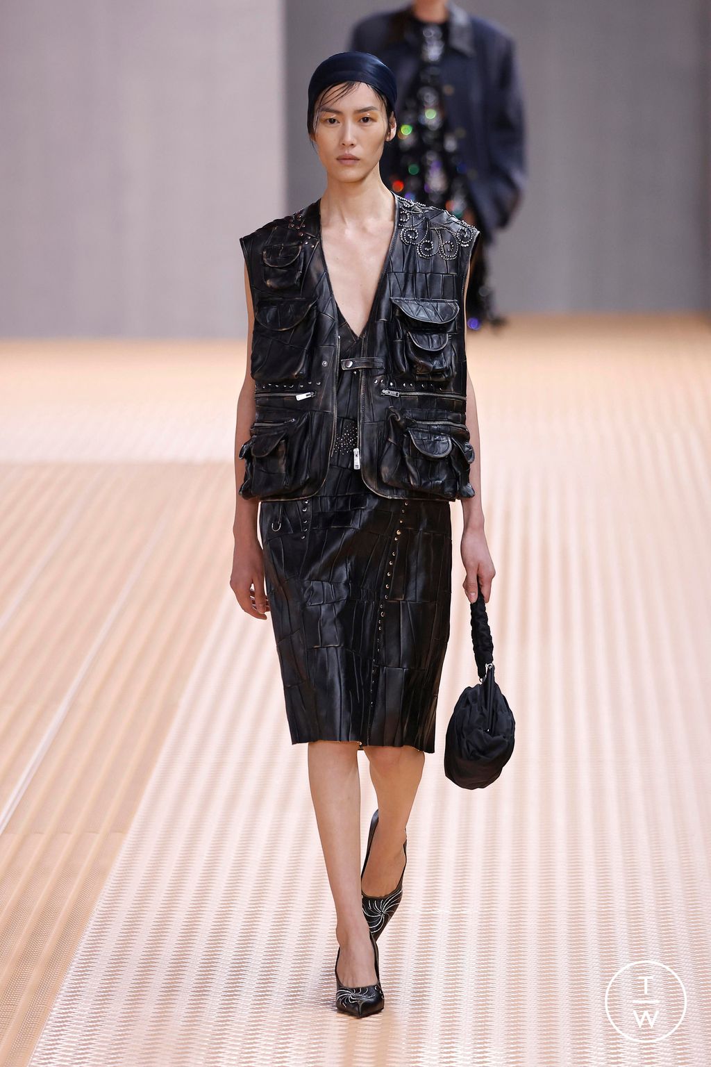 Fashion Week Milan Spring/Summer 2024 look 36 from the Prada collection 女装