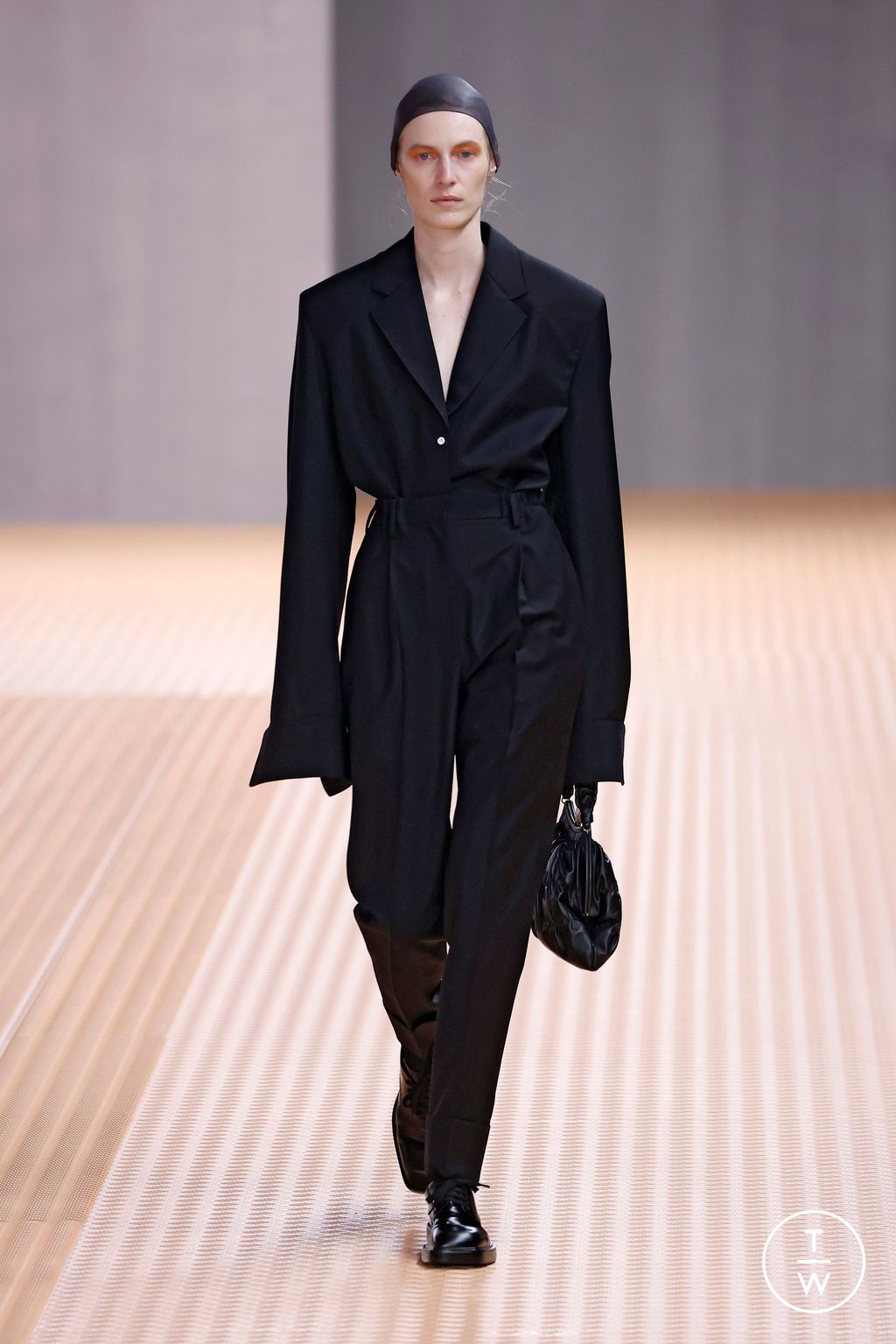 Fashion Week Milan Spring/Summer 2024 look 47 from the Prada collection womenswear