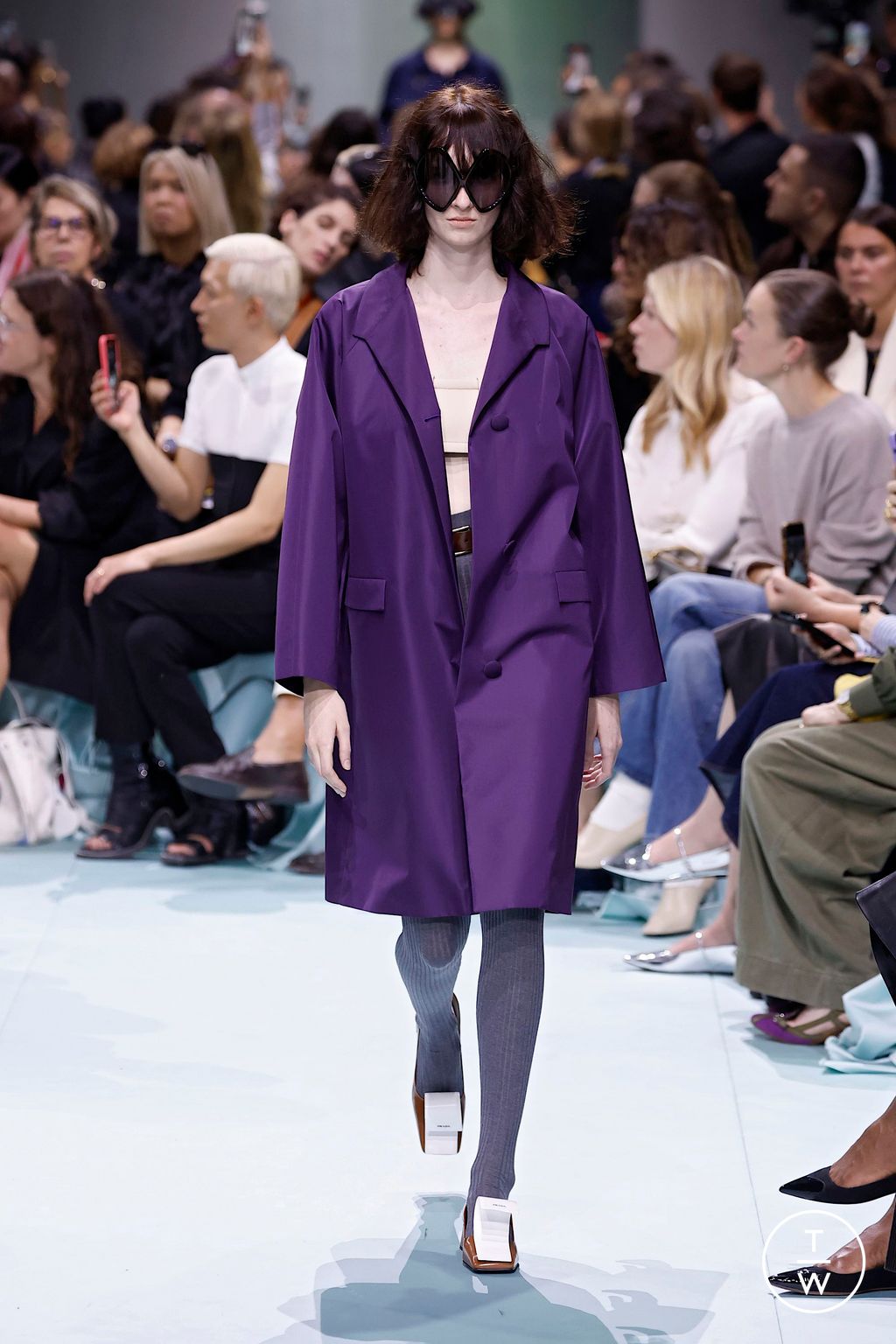 Fashion Week Milan Spring/Summer 2025 look 34 de la collection Prada womenswear