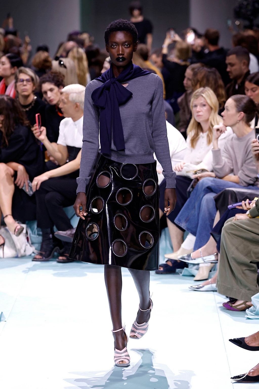 Fashion Week Milan Spring/Summer 2025 look 47 from the Prada collection womenswear