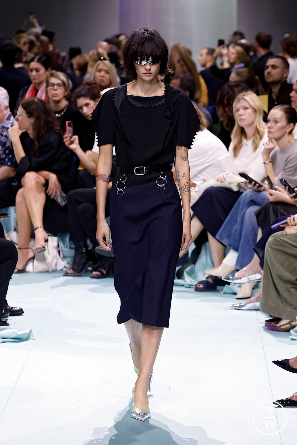 Fashion Week Milan Spring/Summer 2025 look 49 de la collection Prada womenswear