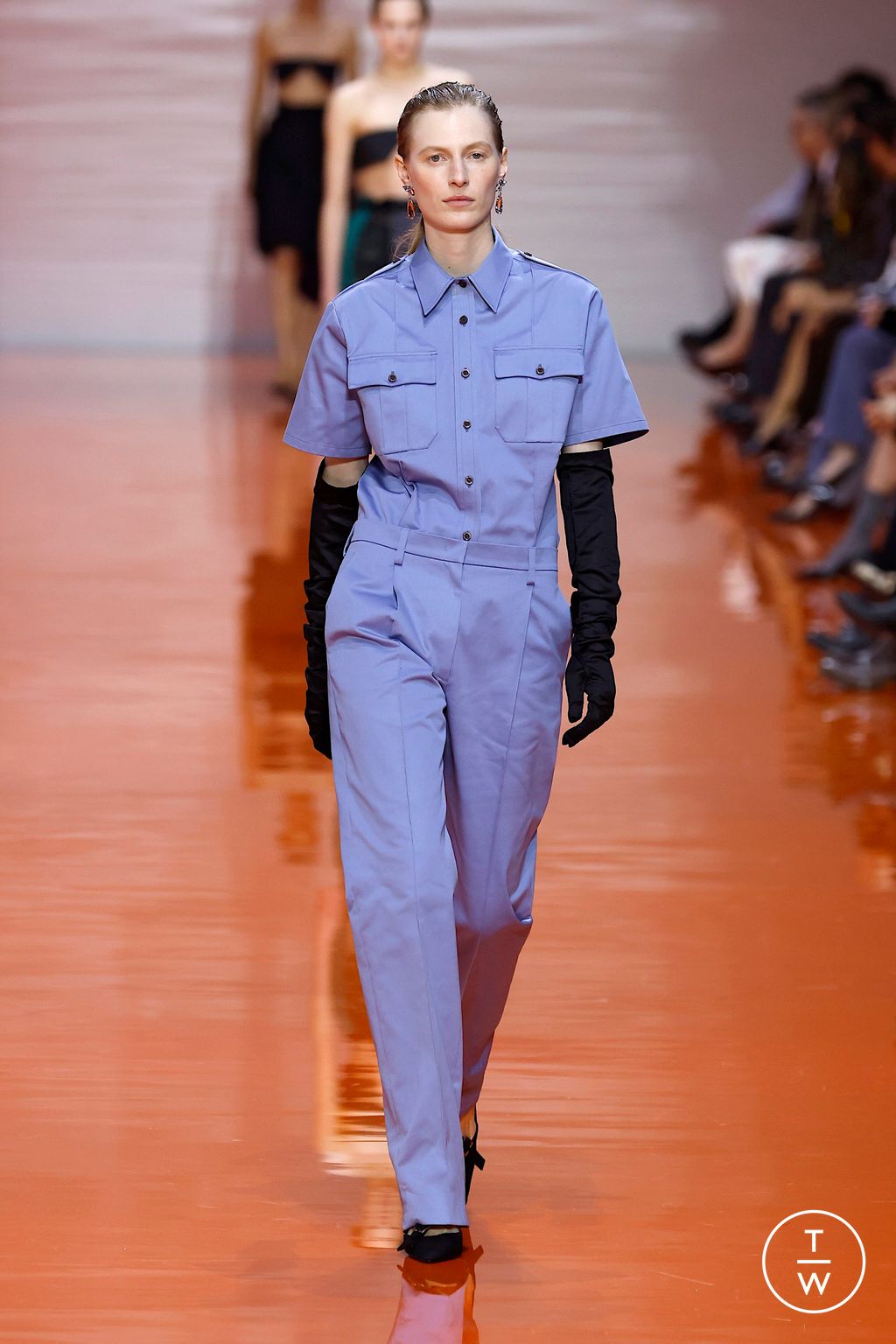 Fashion Week Milan Spring/Summer 2026 look 2 from the Prada collection womenswear