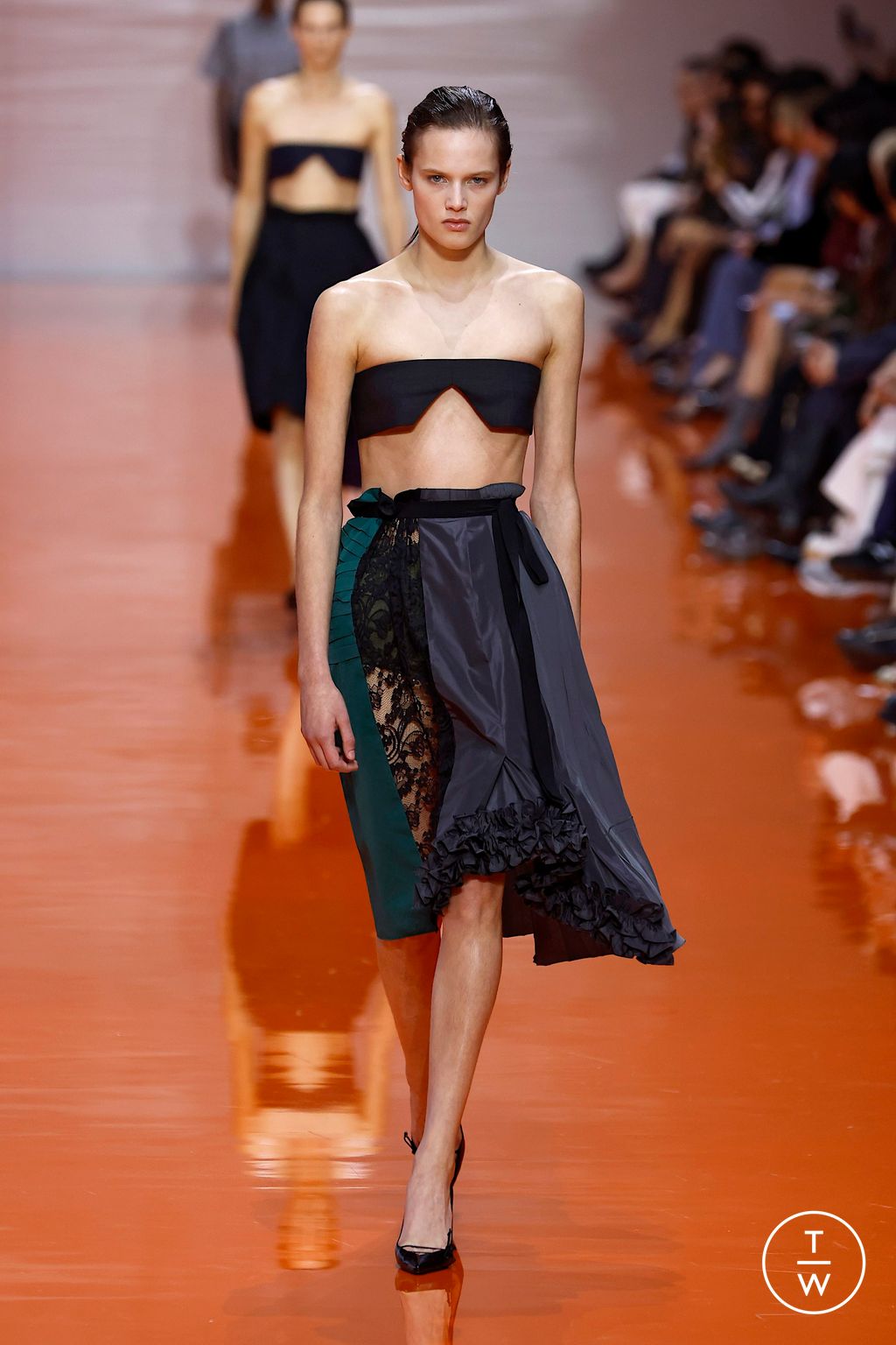 Fashion Week Milan Spring/Summer 2026 look 3 from the Prada collection womenswear