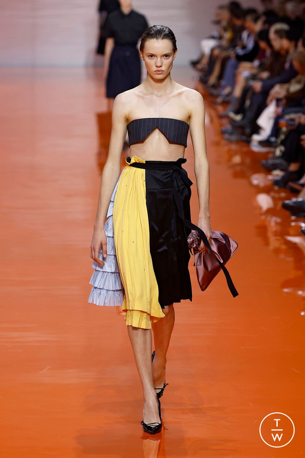 Fashion Week Milan Spring/Summer 2026 look 8 from the Prada collection womenswear