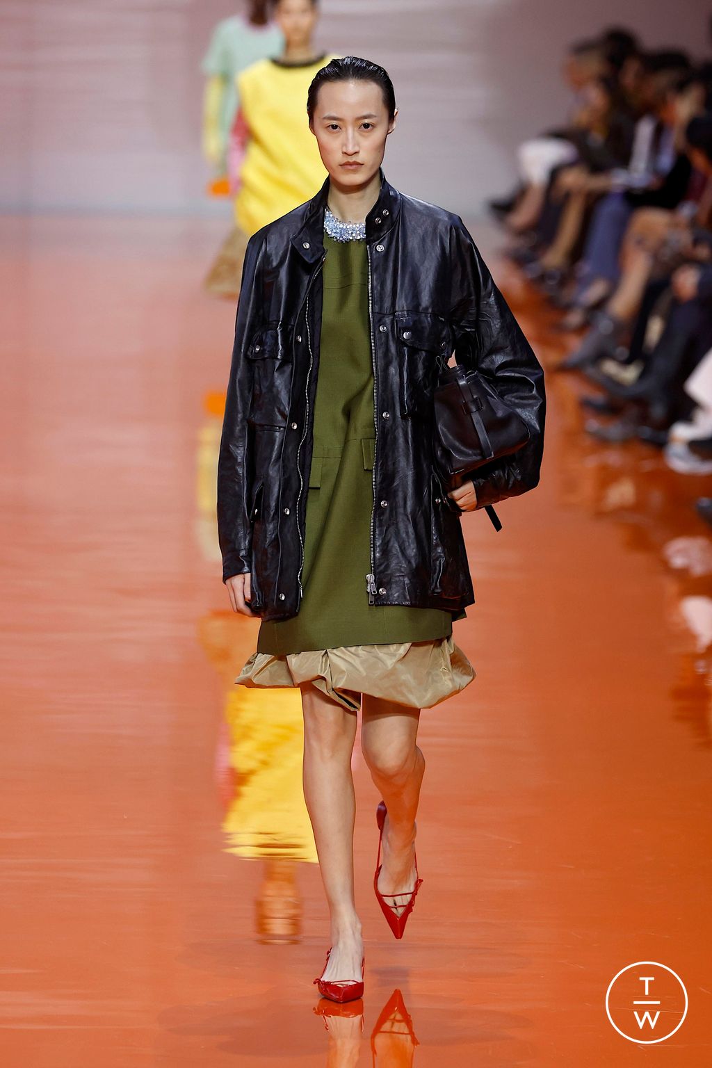 Fashion Week Milan Spring/Summer 2026 look 16 from the Prada collection womenswear