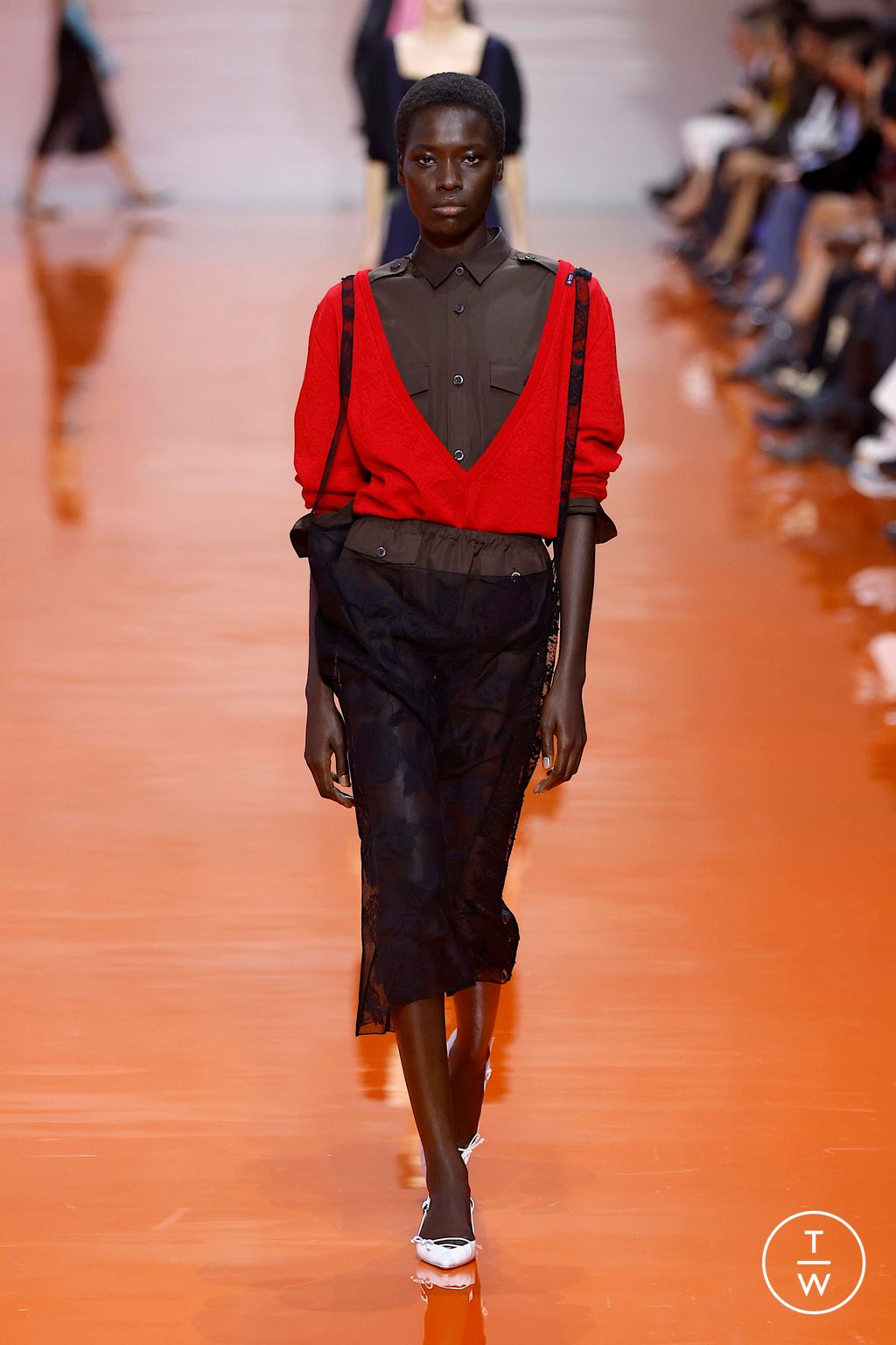 Fashion Week Milan Spring/Summer 2026 look 20 from the Prada collection womenswear