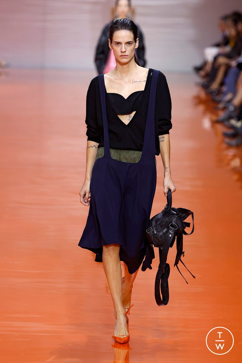 Fashion Week Milan Spring/Summer 2026 look 21 from the Prada collection womenswear