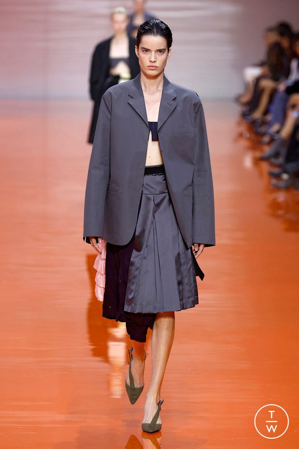Fashion Week Milan Spring/Summer 2026 look 36 from the Prada collection womenswear