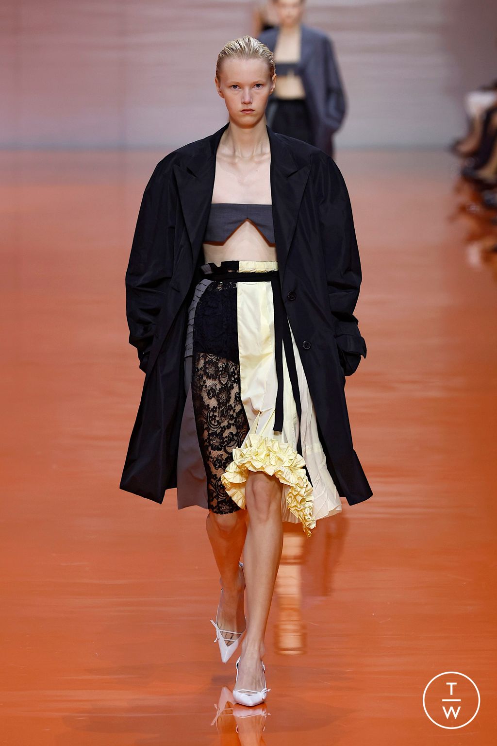 Fashion Week Milan Spring/Summer 2026 look 37 from the Prada collection womenswear