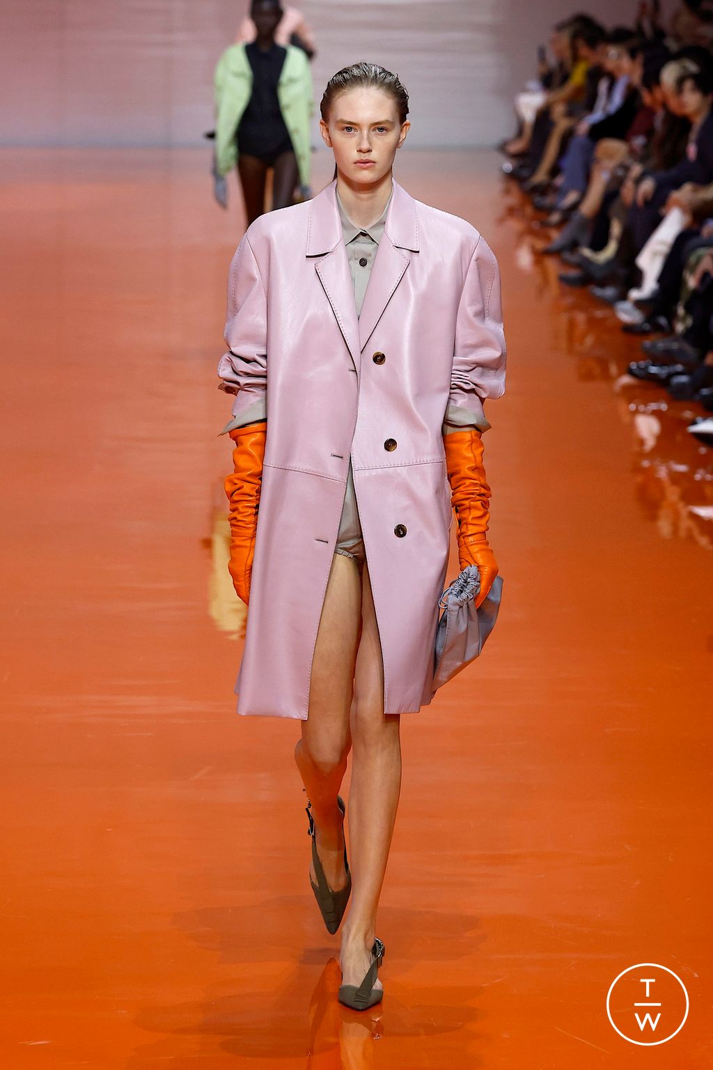 Fashion Week Milan Spring/Summer 2026 look 44 from the Prada collection womenswear