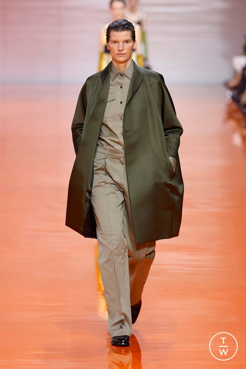 Fashion Week Milan Spring/Summer 2026 look 50 from the Prada collection womenswear