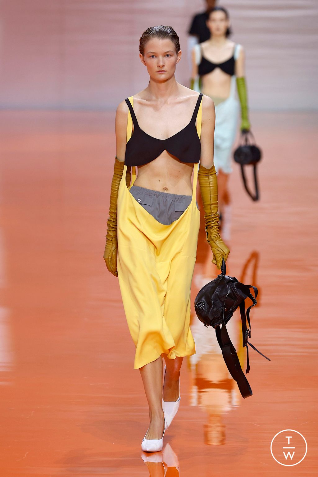 Fashion Week Milan Spring/Summer 2026 look 51 from the Prada collection womenswear