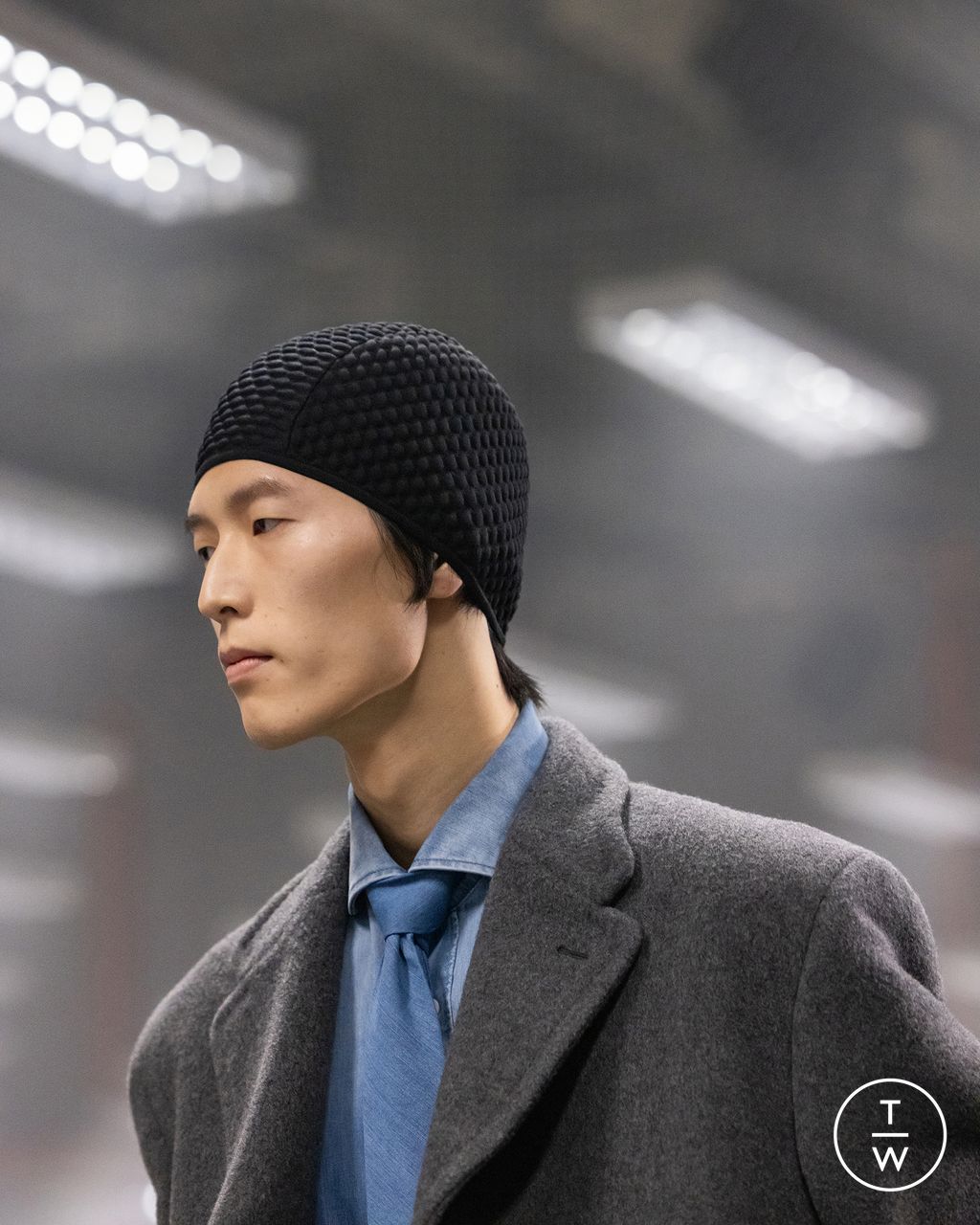 Fashion Week Milan Fall/Winter 2024 look 28 from the Prada collection menswear accessories
