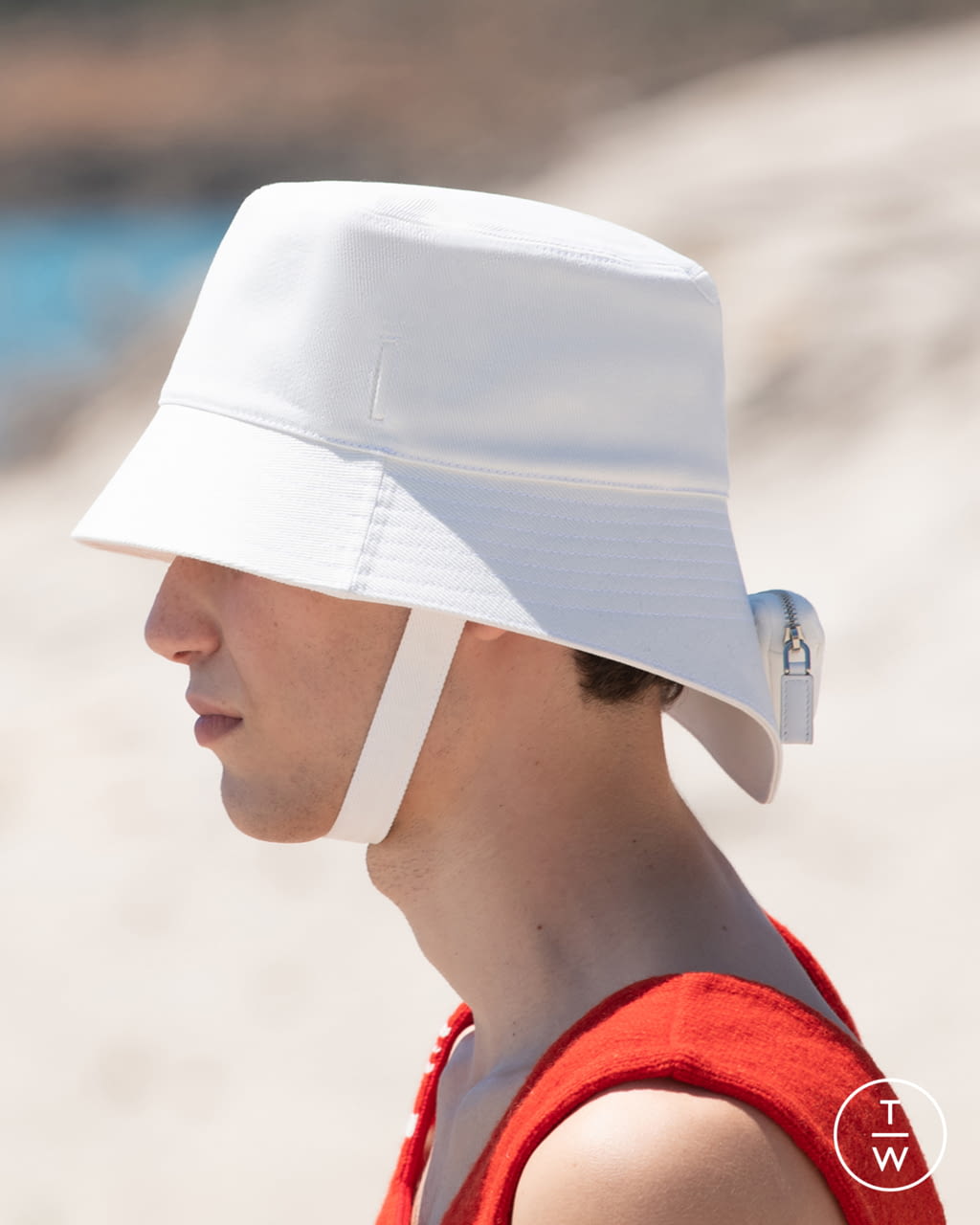 Fashion Week Milan Spring/Summer 2022 look 16 from the Prada collection menswear accessories