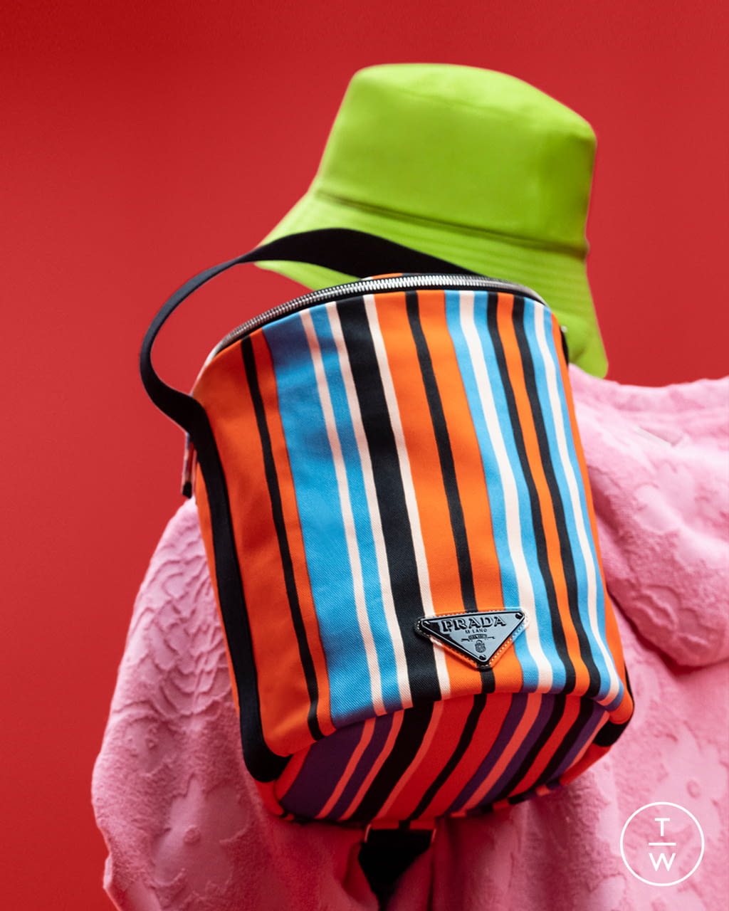 Fashion Week Milan Spring/Summer 2022 look 33 from the Prada collection menswear accessories