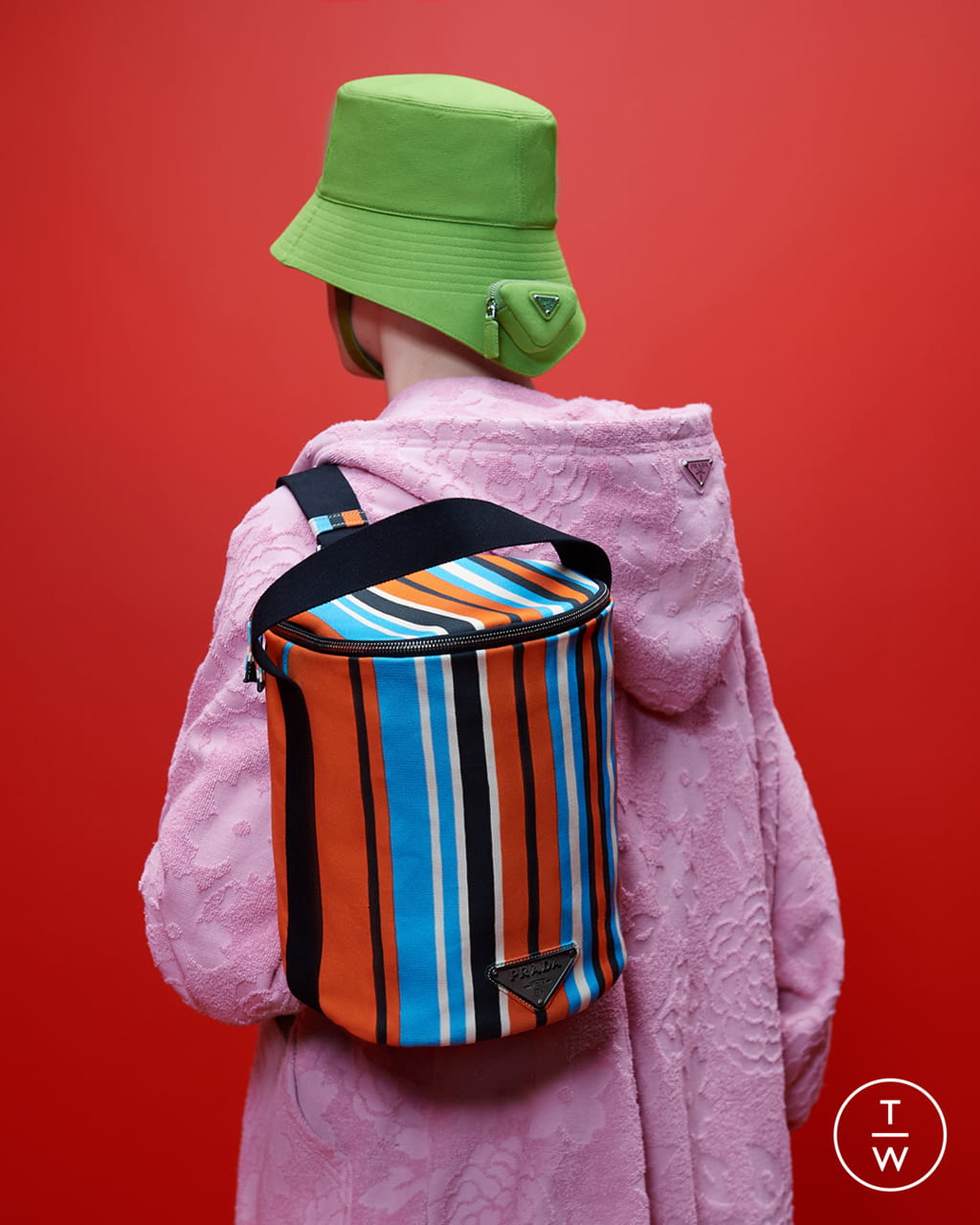 Fashion Week Milan Spring/Summer 2022 look 53 from the Prada collection menswear accessories