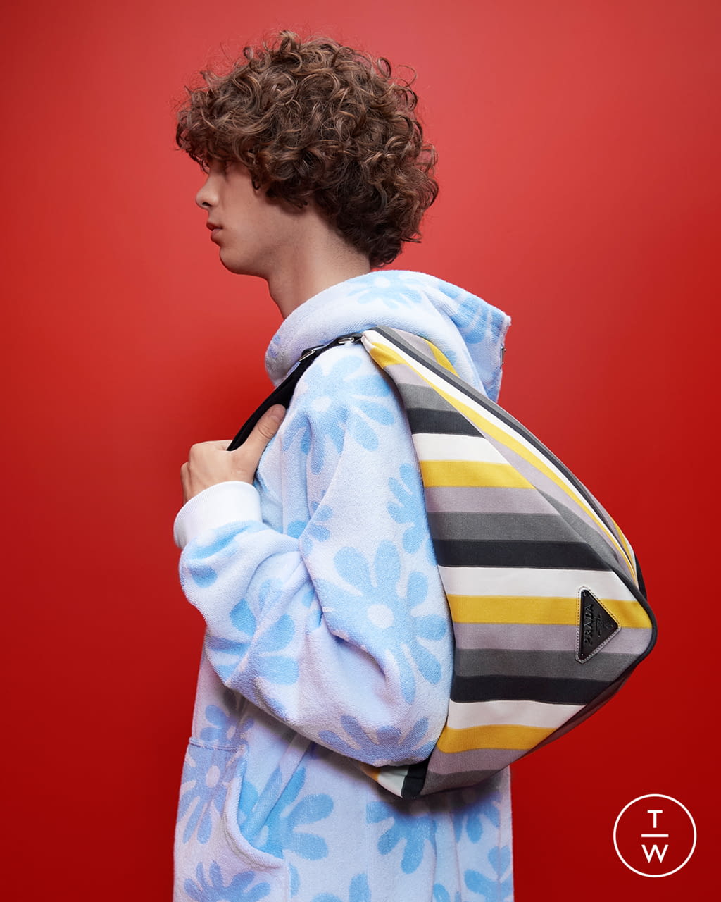 Fashion Week Milan Spring/Summer 2022 look 64 from the Prada collection menswear accessories