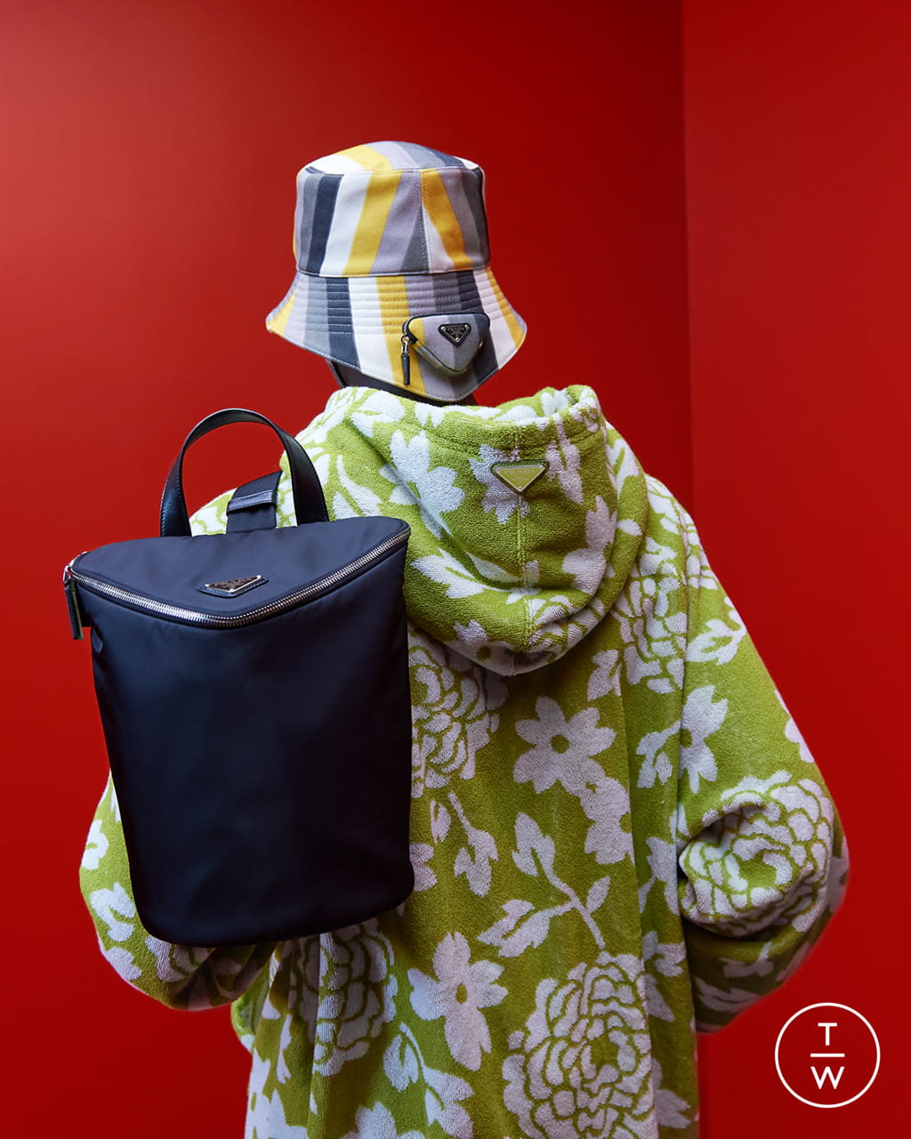 Fashion Week Milan Spring/Summer 2022 look 66 from the Prada collection menswear accessories