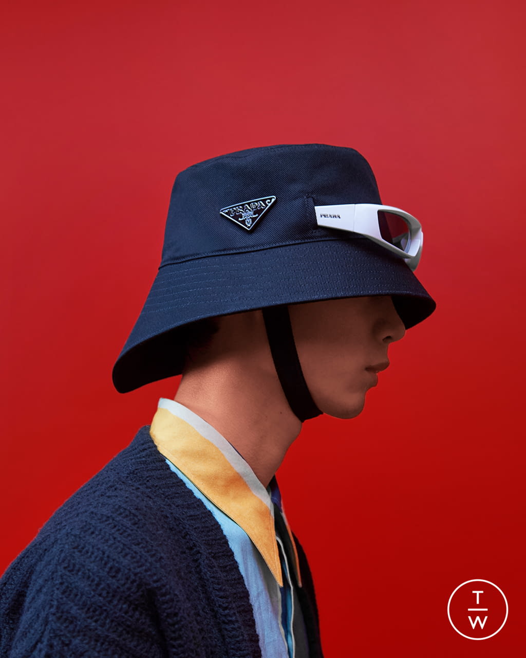 Fashion Week Milan Spring/Summer 2022 look 73 from the Prada collection menswear accessories