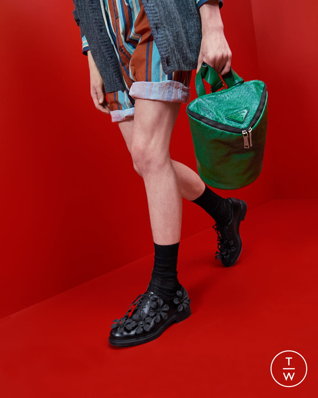 Fashion Week Milan Spring/Summer 2022 look 74 from the Prada collection menswear accessories