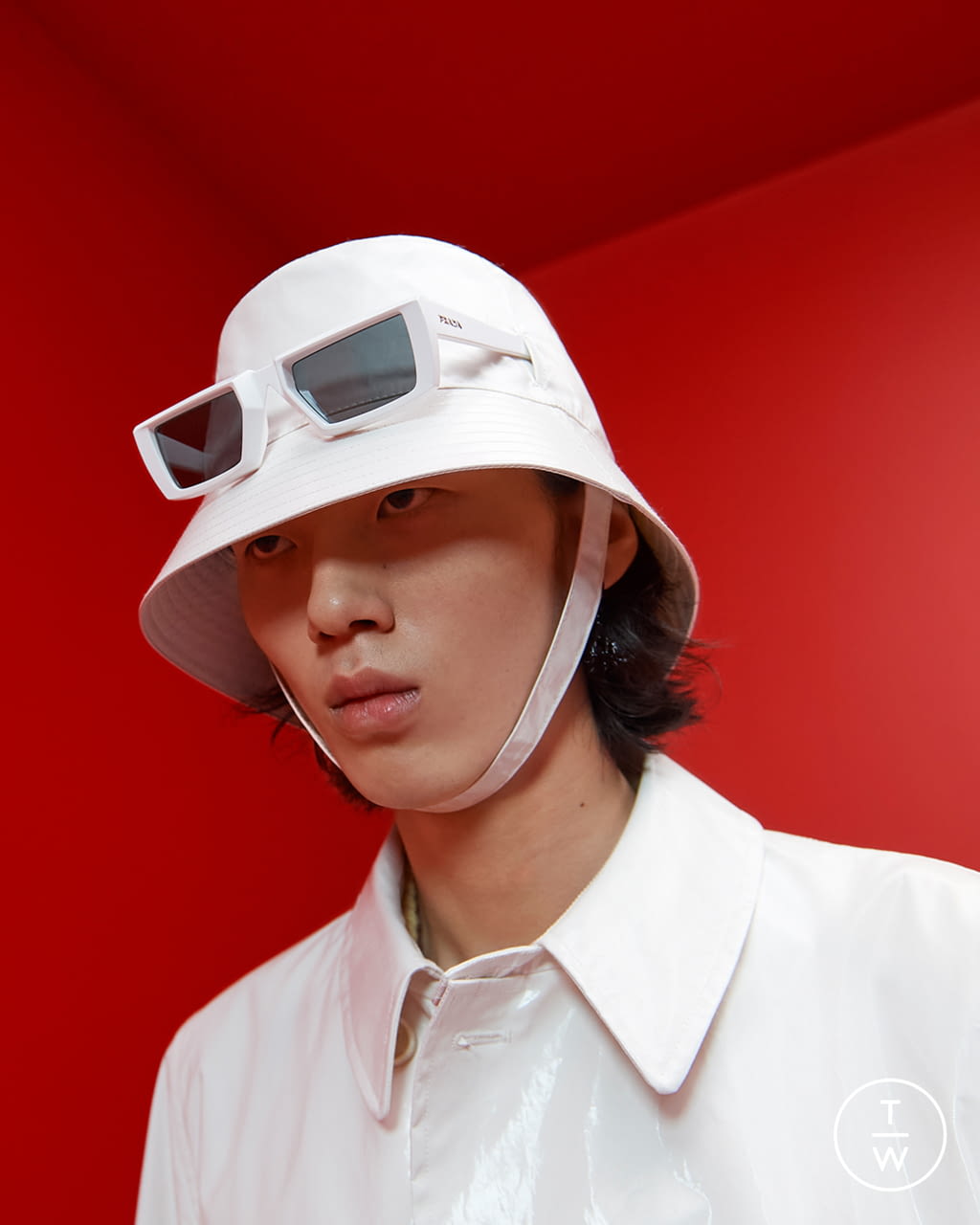 Fashion Week Milan Spring/Summer 2022 look 77 from the Prada collection menswear accessories