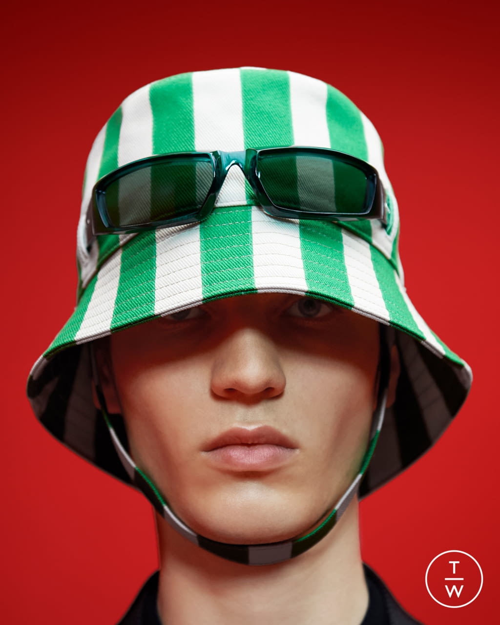 Fashion Week Milan Spring/Summer 2022 look 82 from the Prada collection menswear accessories