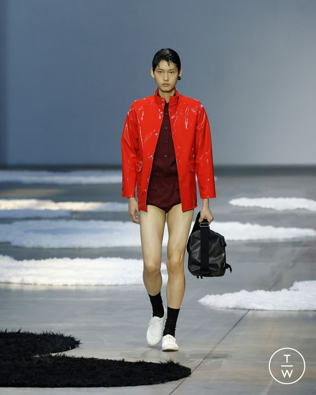 Fashion Week Milan Spring/Summer 2026 look 33 from the Prada collection menswear