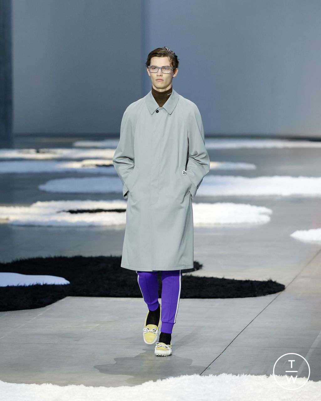 Fashion Week Milan Spring/Summer 2026 look 39 from the Prada collection menswear
