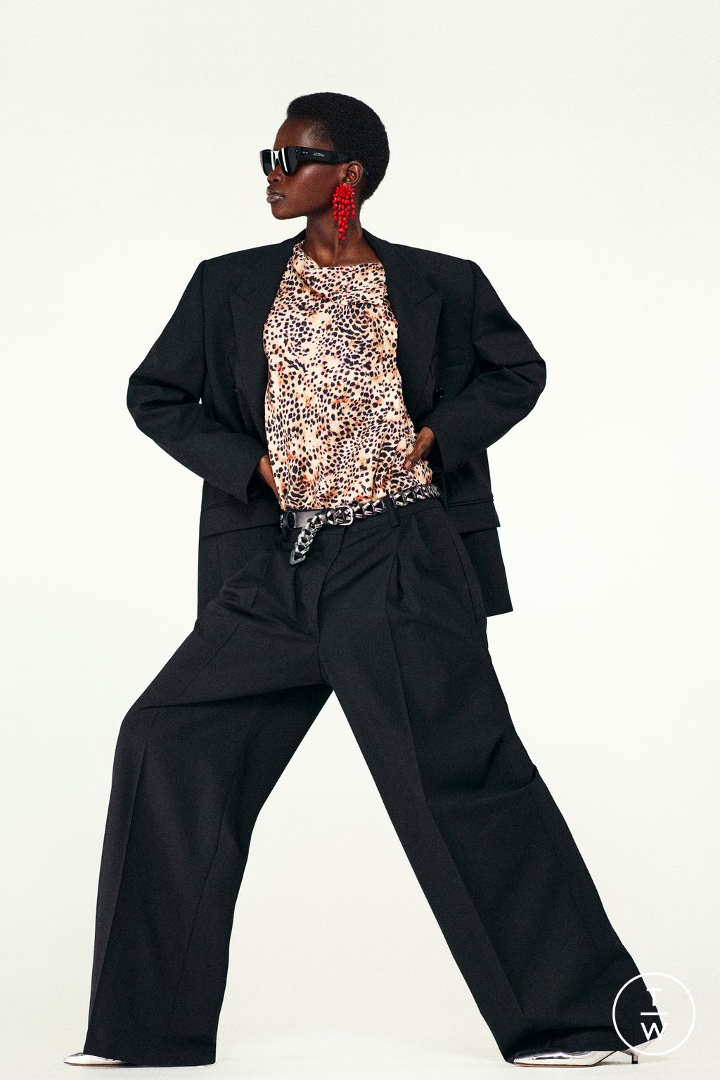 Fashion Week Paris Pre-Fall 2024 look 11 from the Isabel Marant collection 女装