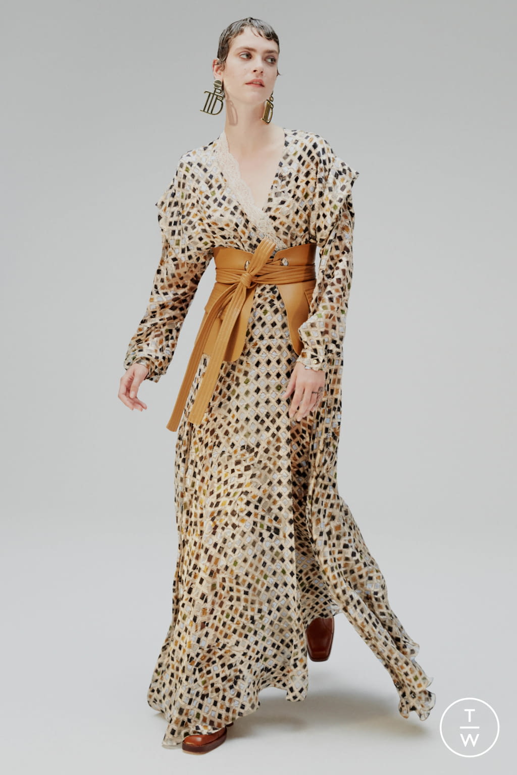 Fashion Week London Resort 2020 look 17 de la collection Preen by Thornton Bregazzi womenswear