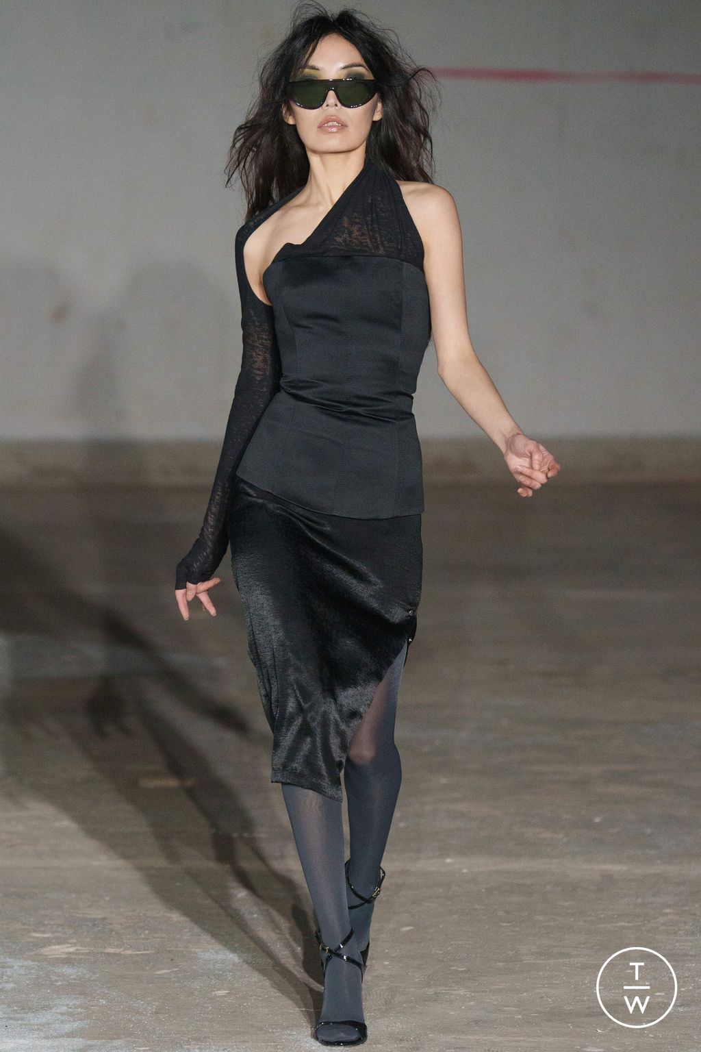 Fashion Week Paris Fall/Winter 2024 look 7 from the Pressiat collection 女装