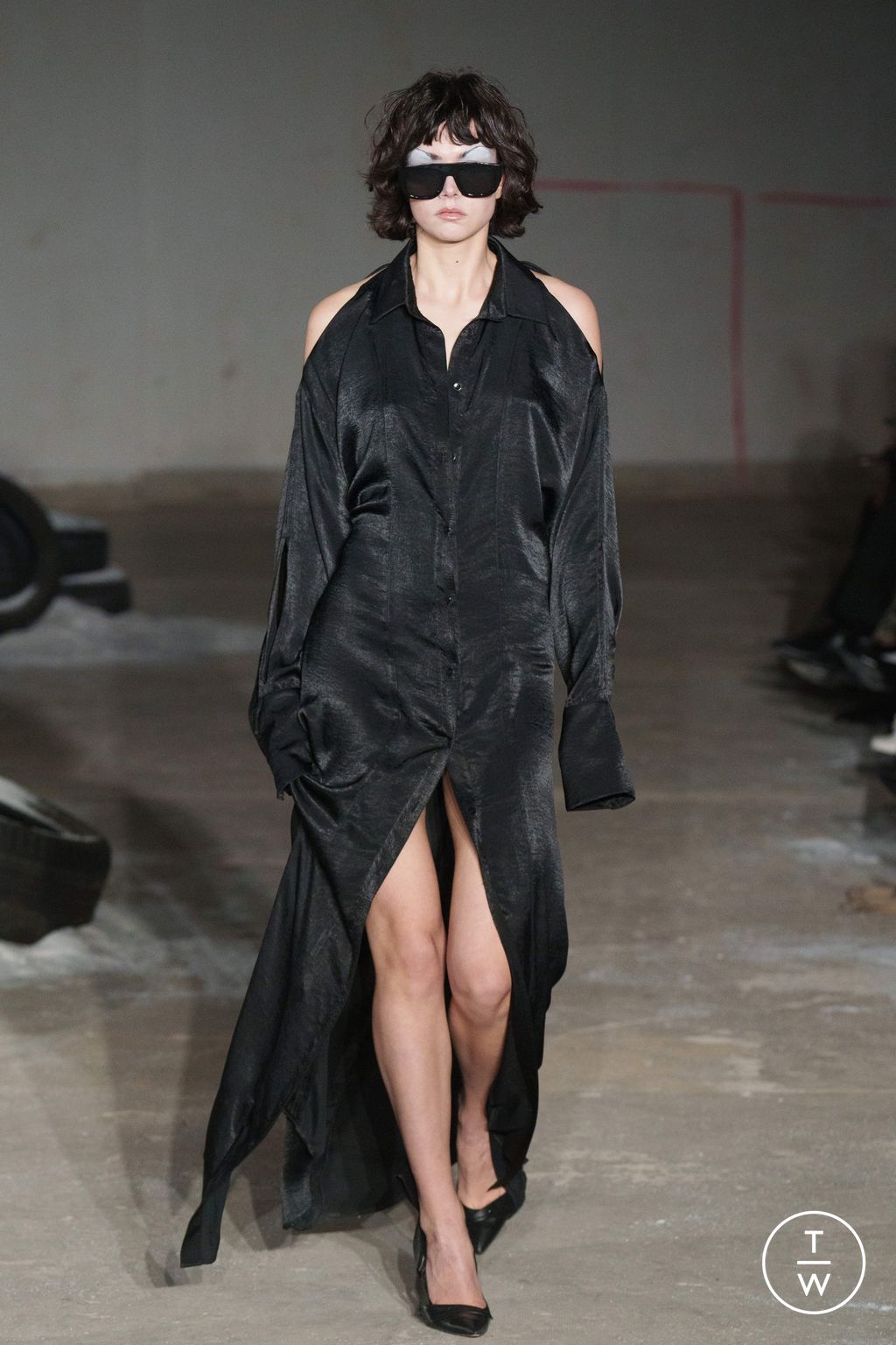 Fashion Week Paris Fall/Winter 2024 look 12 from the Pressiat collection womenswear